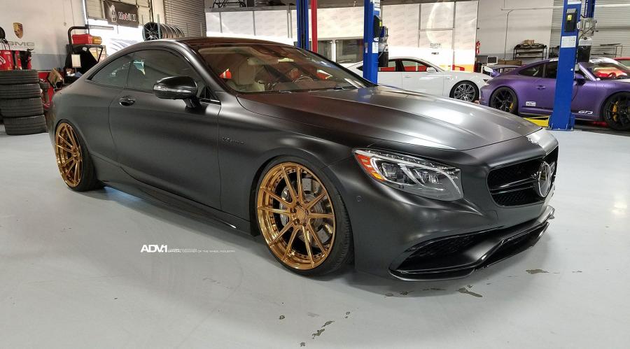 Mercedes-AMG S63 Coupe by GMG Racing on ADV.1 Wheels (ADV5.2 M.V2 SL) '2017